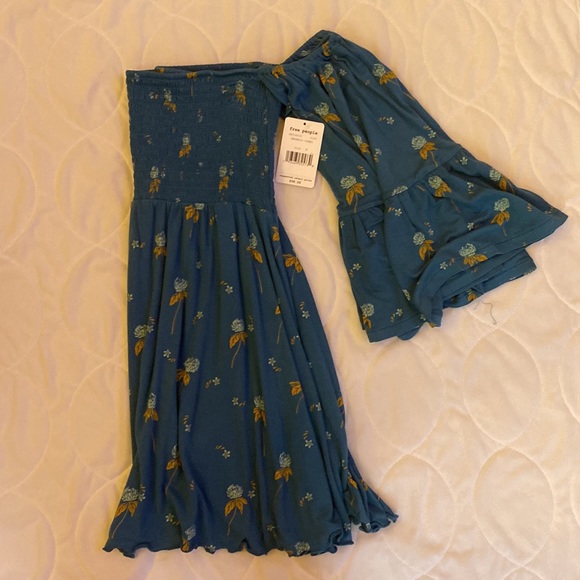 NWT Free People off the shoulder tunic top - size M - Picture 5 of 7